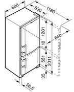 Холодильник Liebherr CBP 3613 Comfort BioFresh фото 3 в Тюмени