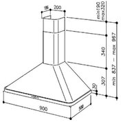 Вытяжка  Kaiser A 9416 CuBE фото 2 в Тюмени