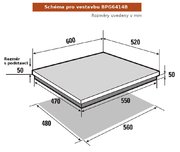 Газовая варочная панель Brandt BPG6414B фото 4 в Тюмени