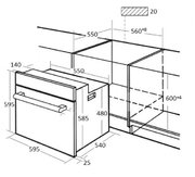 Духовой шкаф Kuppersberg HFZ 690 W фото 2 в Тюмени