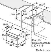 Компактный духовой шкаф Bosch CSG 856 RC7 фото 4 в Тюмени