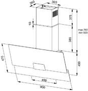 Вытяжка Korting KHC 96373 BXGN фото 4 в Тюмени