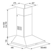 Вытяжка Kuppersberg Elegante 60 X LPB фото 2 в Тюмени