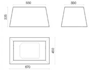 Вытяжка Falmec Lumiere 67 (450) (с системой E.ion) ECP фото 3 в Тюмени