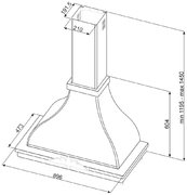 Вытяжка Smeg KCM900PO фото 2 в Тюмени