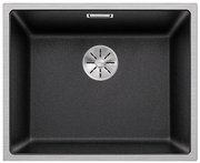 Мойка Blanco SUBLINE 500-IF отводная арматура InFino® антрацит фото в Тюмени