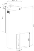Вытяжка Korting KHC 35969 DN Cylinder фото 2 в Тюмени