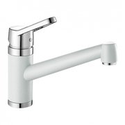 Смеситель Blanco ACTIS Сочетание материалов хром/керамика белый фото в Тюмени