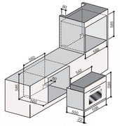 Духовой шкаф Ilve 600-BVG IX фото 3 в Тюмени