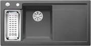 Мойка Blanco AXON II 6 S (чаша слева) керамика клапан-автомат InFino® базальт фото в Тюмени