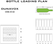 Винный шкаф Dunavox DAB-25.62DW.TO фото 3 в Тюмени