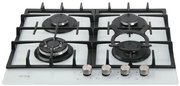 Газовая стеклянная варочная панель Korting HGG 635 CTW фото 3 в Тюмени