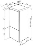 Холодильник Smeg FA800AOS9 фото 2 в Тюмени