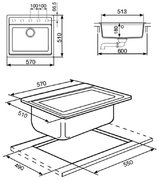 Мойка Smeg VC57B фото 2 в Тюмени