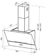 Вытяжка Zigmund Shtain K 142.9 B фото 4 в Тюмени