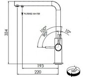 Смеситель Франке Neptune Clear Water хром фото 2 в Тюмени Смеситель Franke Neptune Clear Water хром фото 2 в Тюмени