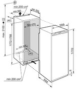 Встраиваемый холодильник Liebherr IKB 3554 Premium фото 4 в Тюмени