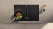 Варочная панель с вытяжкой Miele KMDA 7876 FL-U MattFinish фото 3 в Тюмени