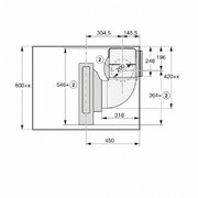 Встраиваемая вытяжка Miele CSDA7001 FL фото 2 в Тюмени