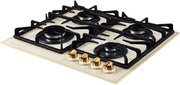 Газовая варочная поверхность Kuppersberg FQ663 C Gold фото 3 в Тюмени