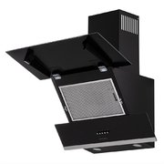 Вытяжка KRONA IRIDA 600 black push button фото 3 в Тюмени