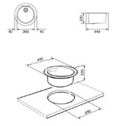 Мойка Smeg LS50AV фото 2 в Тюмени