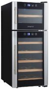 Винный шкаф Cavanova CV021-2TNS фото 4 в Тюмени