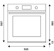 Духовой шкаф Bertazzoni F6011MODVLN фото 2 в Тюмени