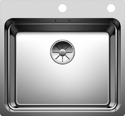 Мойка BLANCO ETAGON 500-IF/A нержавеющая сталь, клапан-автомат фото в Тюмени