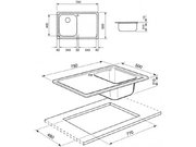 Мойка Smeg SP791DN фото 3 в Тюмени