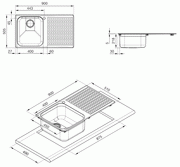 Мойка Smeg LTS901S-2 фото 2 в Тюмени