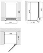 Встраиваемый винный шкаф Pando PVMBP 60-45 PAR фото 4 в Тюмени