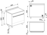 Варочный центр Smeg SUK91CMX9 фото 4 в Тюмени
