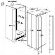 Встраиваемый холодильник Kuppersbusch FKF 8800.1i фото 2 в Тюмени