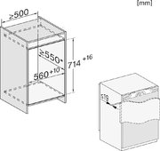 Встраиваемый морозильник Miele FNS 7040 C фото 3 в Тюмени