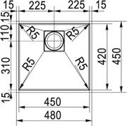 Мойка Franke PKX 110-45/42 фото 3 в Тюмени