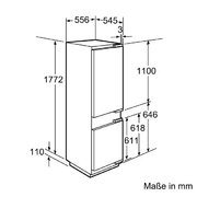 Холодильно-морозильная комбинация Neff K8341X0 фото 2 в Тюмени