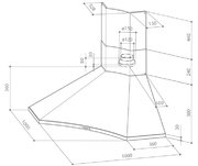Вытяжка Faber Solaris EG8 X A100 фото 4 в Тюмени