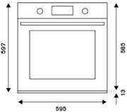 Духовой шкаф Bertazzoni F609HEREKTND фото 4 в Тюмени