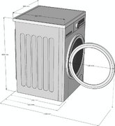Стиральная машина Korting KWM 60DM1201 фото 3 в Тюмени