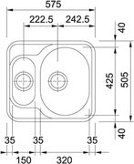 Мойка Franke MON 660 фото 2 в Тюмени