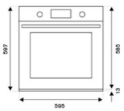 Духовой шкаф Bertazzoni F6011MODVTX фото 2 в Тюмени