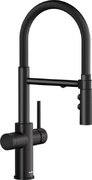 Смеситель 3-в-1 Бланко CATRIS-S Flexo Filter 526707 матовый черный фото в Тюмени Смеситель 3-в-1 Blanco CATRIS-S Flexo Filter 526707 матовый черный фото в Тюмени