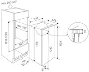 Встраиваемый холодильник Kuppersbusch FK 4545.1i фото 2 в Тюмени