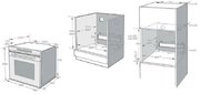 Духовой шкаф Korting OKB 1351 GSCW фото 4 в Тюмени