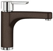 Смеситель Бланко Pylos chrome/Silgranit кофе фото в Тюмени Смеситель Blanco Pylos chrome/Silgranit кофе фото в Тюмени