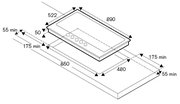 Газовая варочная панель Bertazzoni P905CHERAC фото 4 в Тюмени