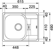 Мойка Franke PXL 614-60 фото 2 в Тюмени