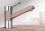 Смеситель Бланко Zenos chrome/Silgranit песочный фото 4 в Тюмени Смеситель Blanco Zenos chrome/Silgranit песочный фото 4 в Тюмени