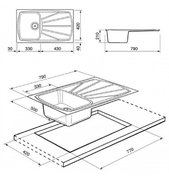 Мойка Smeg LSE791A-2 фото 2 в Тюмени